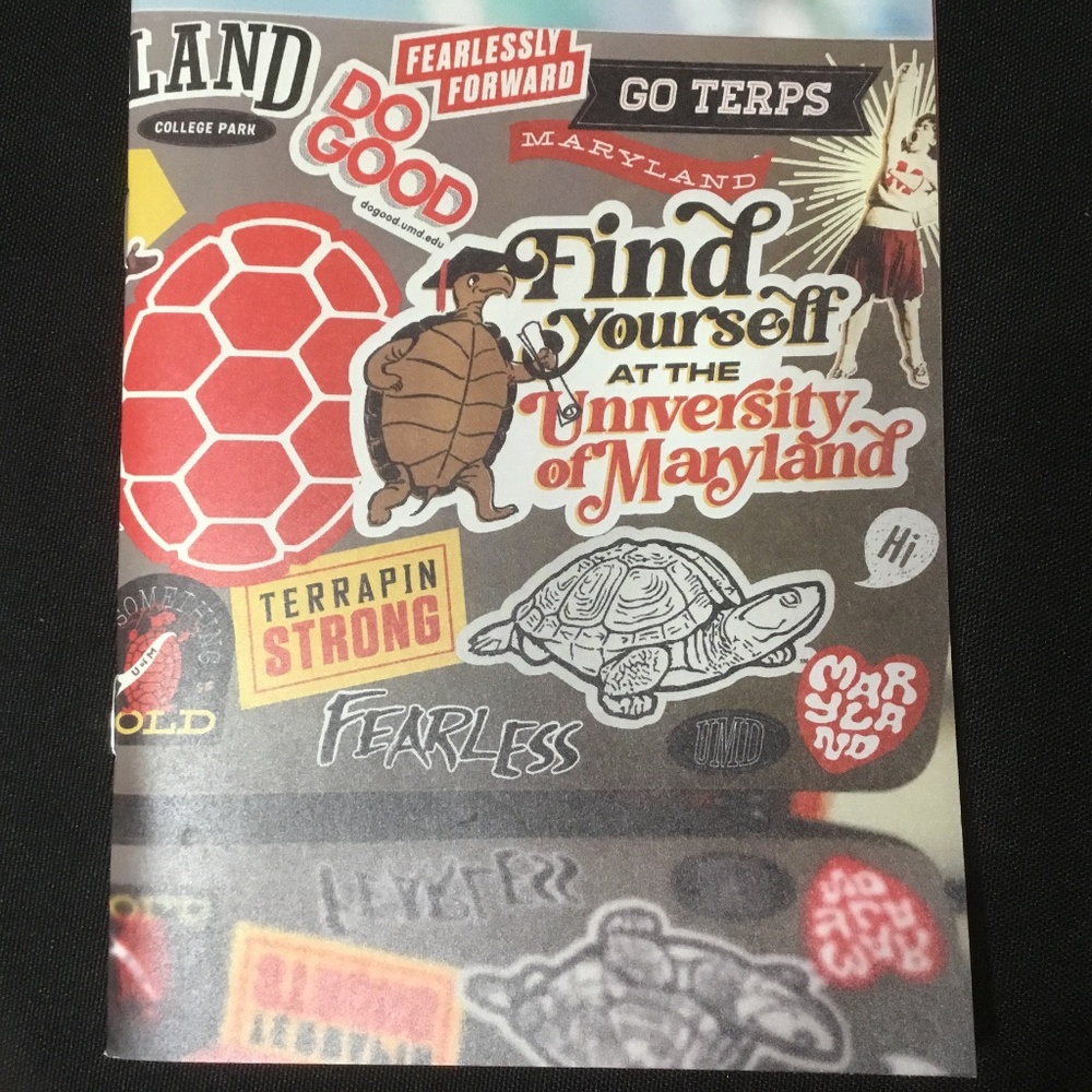 University of Maryland Information/ Stickers Brochure (29 pages)